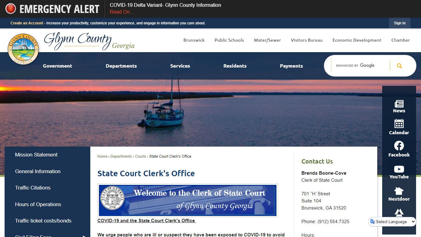 State Court Clerk's Office | Glynn County, GA - Official Website