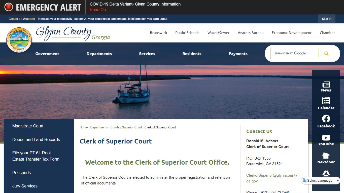 Clerk of Superior Court | Glynn County, GA - Official Website